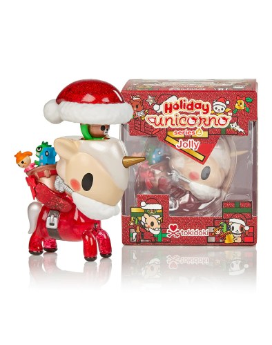 Tokidoki Holiday Unicorno Series 4 Jolly Limited Edition 2.5" Vinyl Figure