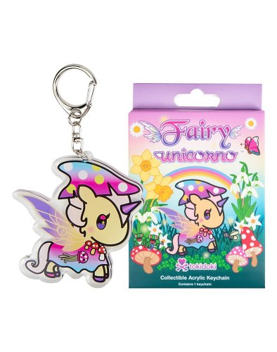 Tokidoki Fairy Unicorno Acrylic Keychain 3" Blind Box Keychain