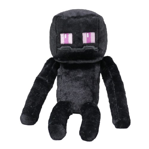 Minecraft Enderman TY Beanie Babies Floppy Regular 8" Plush