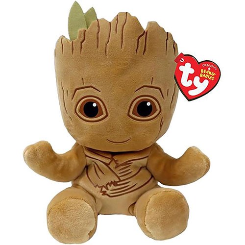 Groot TY Beanie Babies Floppy Regular 8" Plush