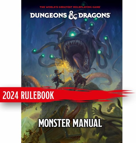 Dungeons and Dragons RPG Monster Manual 2024 HC