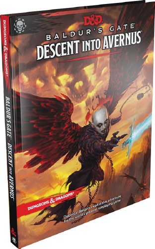 Dungeons and Dragons RPG Baldur's Gate Descent into Avernus HC
