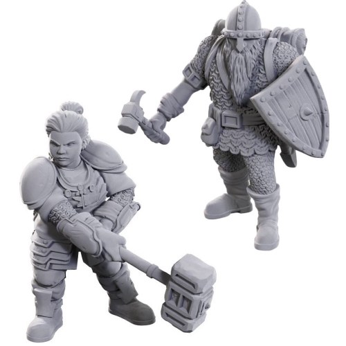 Dungeons and Dragons Nolzur's Marvelous Miniatures Dwarves 50th Anniversary Limited Edition