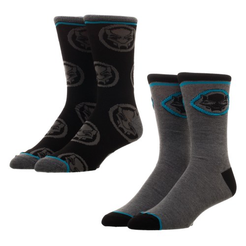 Black Panther 2-Pack Crew Sock Set