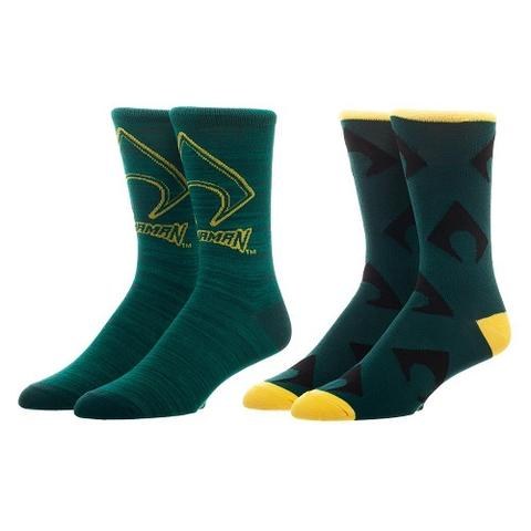Aquaman Mens Casual Socks 2 Pair