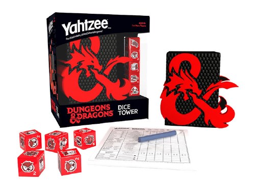 Yahtzee Dungeons and Dragons Dice Game