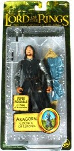 Lord of the Rings Aragorn Council of Elrond Fellowship of the Ring Action Figure