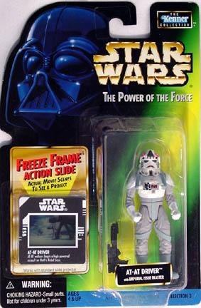 Star Wars AT-AT Driver Freeze Frame Power of the Force Figure