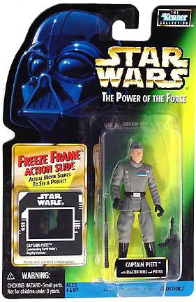 Star Wars Power of the Force Freeze Frame Captain Piett Action Figure