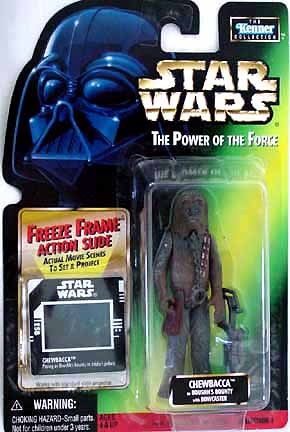 Star Wars Power of the Force Freeze Frame Chewbacca (Boushh's Bounty) Action Figure
