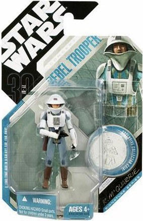 Star Wars Concept Rebel Trooper 30th Anniversary Collection #60 Action Figure