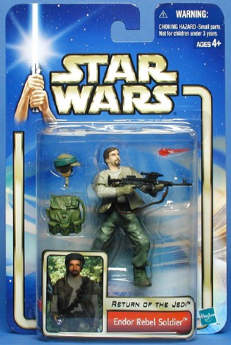 Star Wars Endor Rebel Soldier #33 Saga Figure