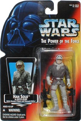 Star Wars Han Solo Hoth Gear Power of the Force Action Figure