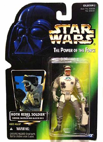 Star Wars Power of the Force Hoth Rebel Soldier Action Figure