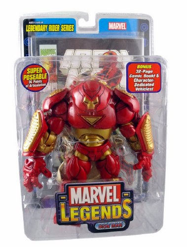 New Marvel Legends Legendary Rider Series Hulk Buster Iron Man Toy Biz 36pts