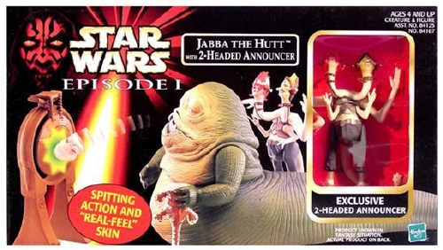 Star Wars Jabba the Hutt with 2-Headed Announcer Episode I