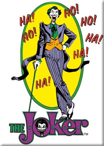 Joker Laughing Magnet
