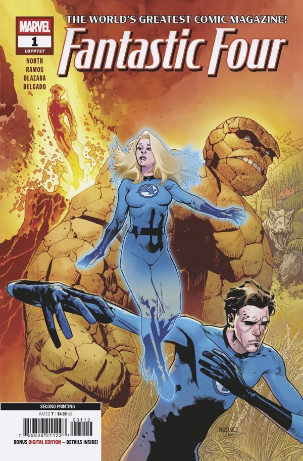 Fantastic Four (2025) #1 2nd Printing Mahmud Asrar - Bedrock City
