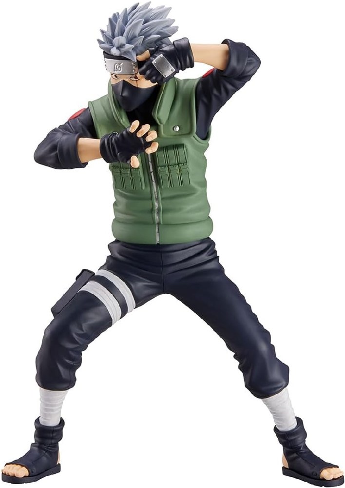 NARUTO-ナルト- 疾風伝 Grandista-HATAKE KAKASHI Naruto Shippuden Hatake Kakashi Grandista Figure - Bedrock
