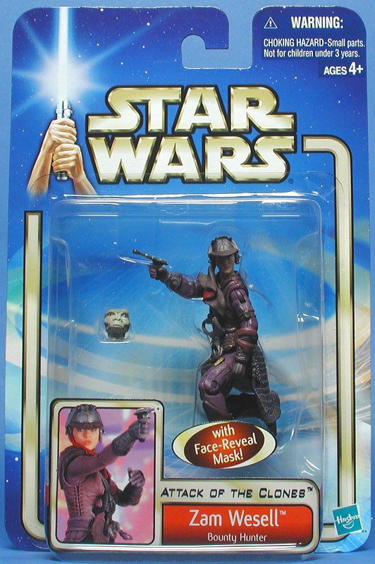 Star Wars Saga Attack of the Clones '02 Zam Wesell #18