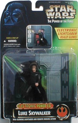 Star Wars Power of the Force Luke Skywalker Electronic Power FX Action Figure