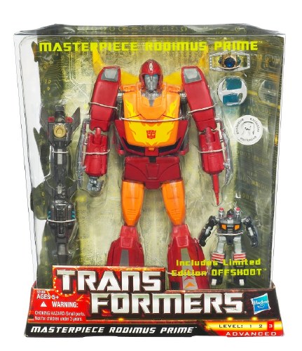 Transformers Masterpiece Rodimus Prime Action Figure Hasbro 2011 TRU exclusive