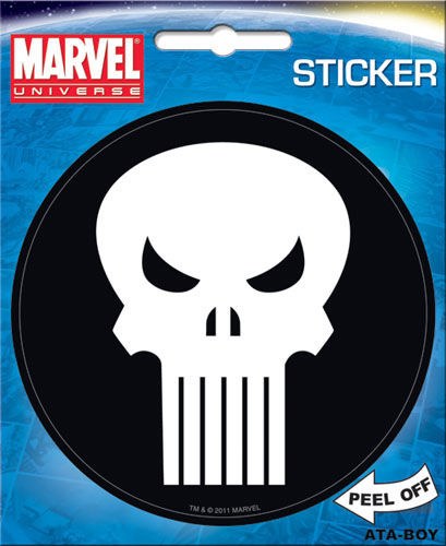 Punisher Symbol Die Cut Sticker