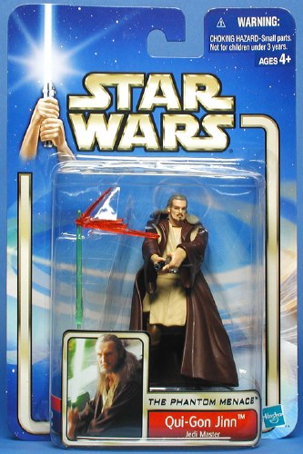 Star Wars Qui-Gon Jinn (Jedi Master) Phantom Menace '02 #32 Action Figure