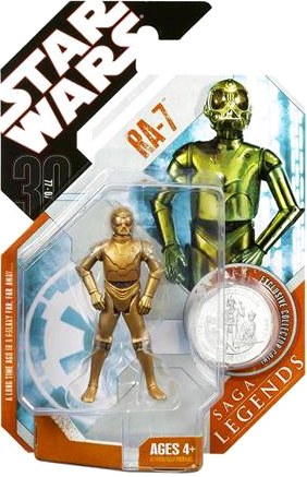 Star Wars RA-7 30th Anniversary Saga Legends Figure