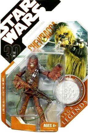 Star Wars Chewbacca 30th Anniversary Saga Legends Action Figure