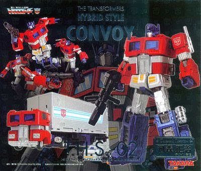 Transformers Optimus Prime Hybrid Style Convoy T.H.S -02 Takara figure