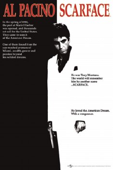 Scarface 24" x 36" 1-Sheet