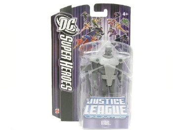 Steel Justice League Unlimited DC Super Heroes Action Figure
