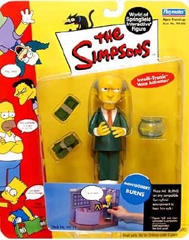 Simpsons Montgomery Burns World of Springfield Action Figure