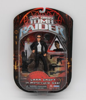 Tomb Raider Lara Croft in Motorcycle Gear Action Figure