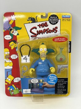 Simpsons Krusty the Clown Busted Action Figure