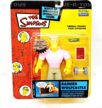 Simpsons Rainier Wolfcastle Action Figure