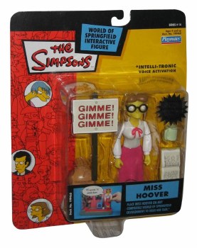 Simpsons Miss Hoover Action Figure