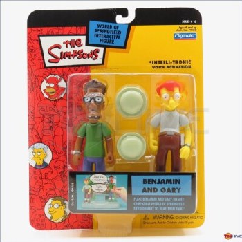 Simpsons Benjamin and Gary Action Figure