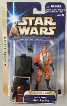 Star Wars Gold Leader (Dutch Vander) Saga Collection '04 #13 Figure