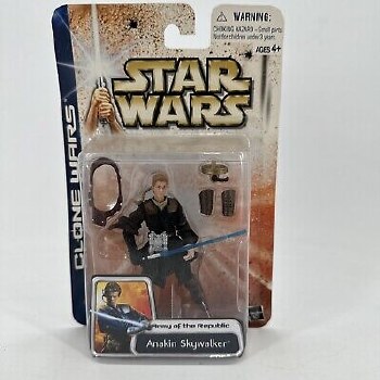 Star Wars Anakin Skywalker Clone Wars Saga Collection Figure