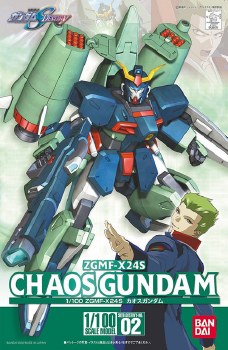 Gundam SEED Destiny ZGMF-X24S Chaos Gundam 1/100 Model Kit