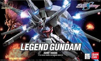 Gundam SEED Destiny ZGMF-X666S Legend Gundam HG 1/144 Model Kit