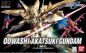 Gundam SEED Destiny ORB-01 Oowashi Akatsuki Gundam HG 1/144 Model Kit