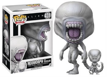 Pop Movies Alien Covenant Neomorph with Toddler Vinyl Figure