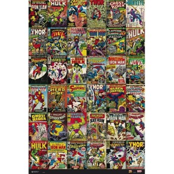 Marvel Classic Covers 24"x36" Poster