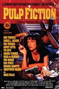 Pulp Fiction Lucky Strikes 24x36 Poster