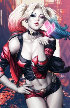 Harley Quinn Kiss 24" x 36" Poster