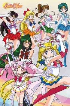 Sailor Moon Love and Justice 24" x 36" Poster