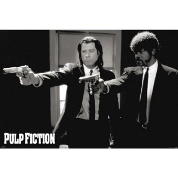 Pulp Fiction Guns 24" x 36" Poster